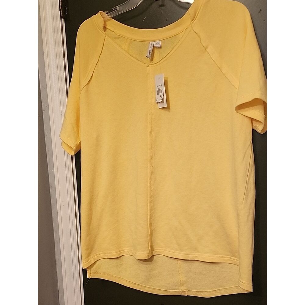 Cato Yellow Short Sleeve Tee